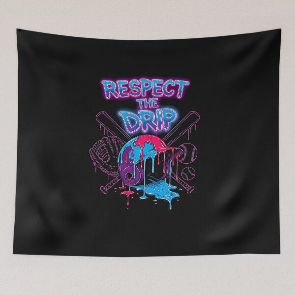 Item preview, Respect The Drip Baseball Cream Dripping Baseball Drip  designed and sold by facegm.