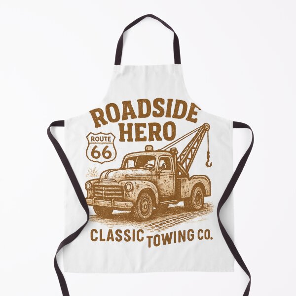 Item preview, Vintage Tow Truck Adventure - Classic Roadside Hero T-Shirt designed and sold by GeniePixel.