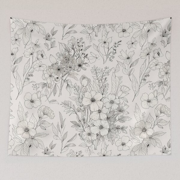 Item preview, Hand Drawn Bouquet designed and sold by CoolPixels.