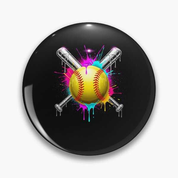 Artikelvorschau, Softball Mädchen Eiscreme Tropf Softballspieler Softball Fan entworfen und verkauft von facegm.