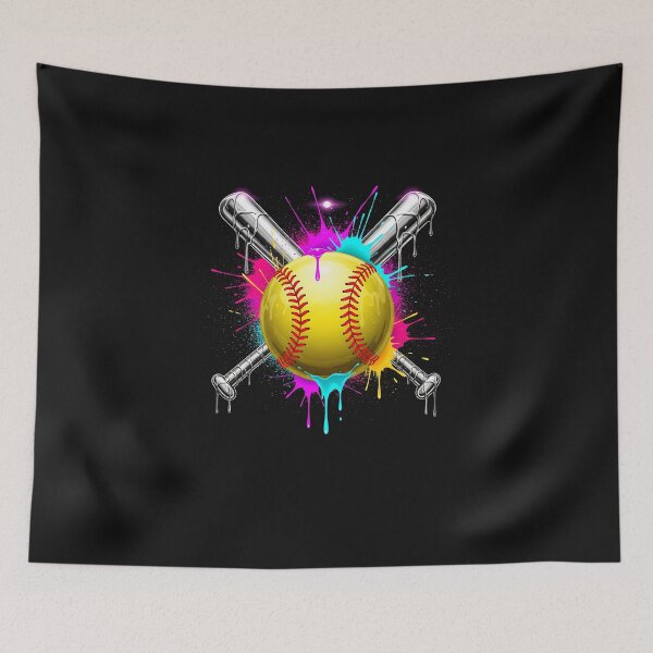 Item preview, Softball Girl Ice Cream Drip Softball Player Softball Fan  designed and sold by facegm.