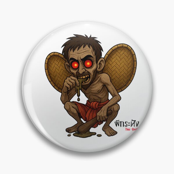 Item preview, Phi Krahang (ผีกระหัง) - Thai Ghost Collection designed and sold by AlapodShop.