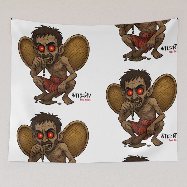 Item preview, Phi Krahang (ผีกระหัง) - Thai Ghost Collection designed and sold by AlapodShop.