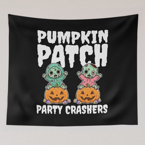 Item preview, PUMPKIN PATCH PARTY CRASHERS - ZOMBIE HALLOWEEN designed and sold by KEF Custom.