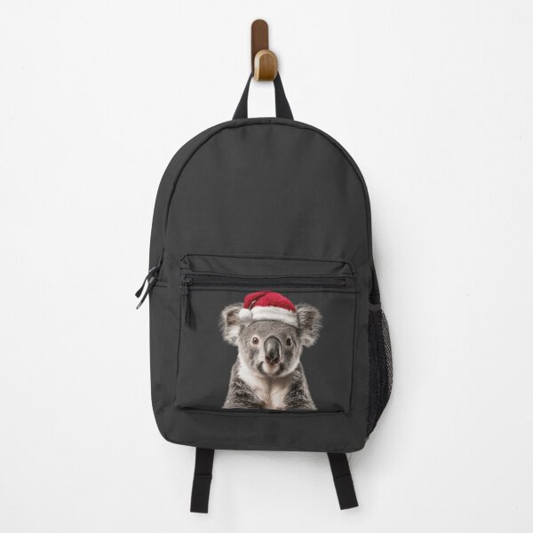 Item preview, Koala with Christmas Hat – Festive Koala Xmas Design designed and sold by LazyOwlStore.