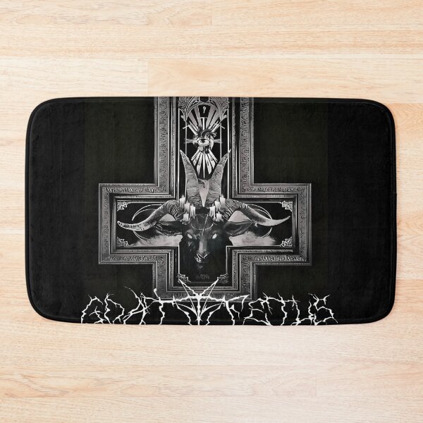Item preview,  Goat Fetus Inverted Cross designed and sold by JULIEBRIEN.