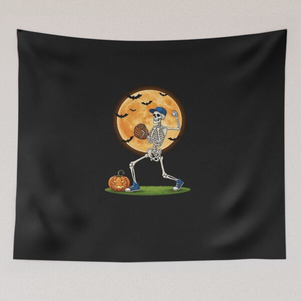 Item preview, Baseball Skeleton Halloween Men Boys Baseball Spooky Season designed and sold by diyoor.