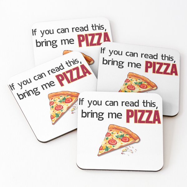 Item preview, If you can read this, bring me PIZZA designed and sold by rithattdesigns.
