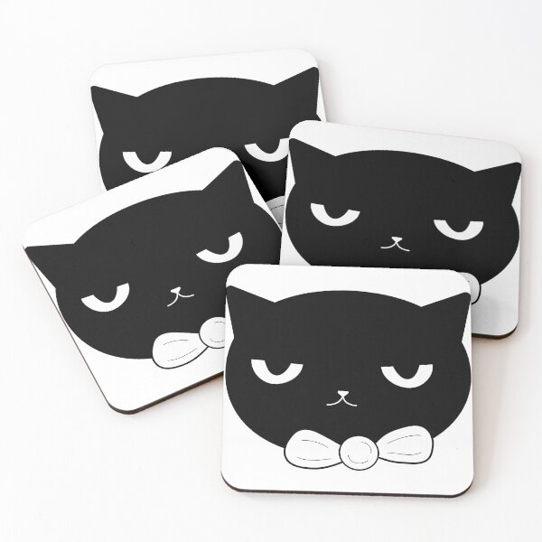 Item preview, Cute Annoyed Cat With Bow Tie designed and sold by BobbyDickens.