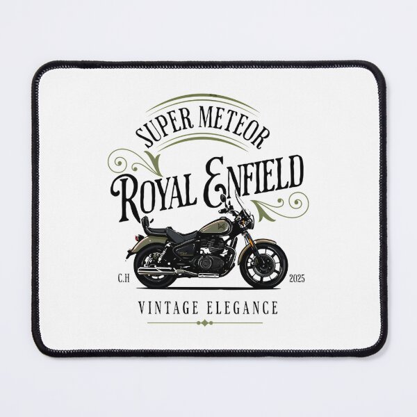 Artikelvorschau, Vintage Elegance Royal Enfield Super Meteor 650 entworfen und verkauft von WOODWARD BERTRAND.