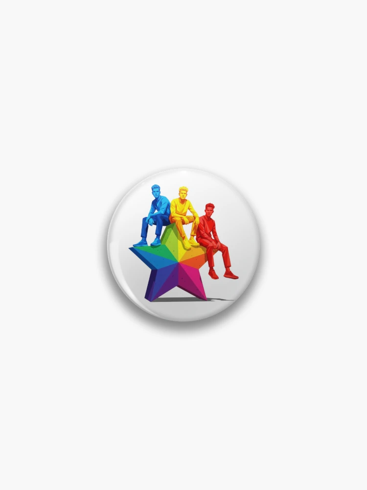 Thumbnail 1 of 3, Pin, Design work designed and sold by PP&RAINBOW SHOP.