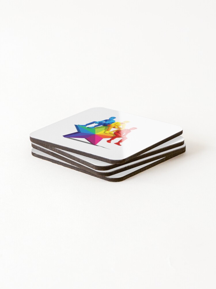 Thumbnail 4 of 5, Coasters (Set of 4), Design work designed and sold by Runglavan.