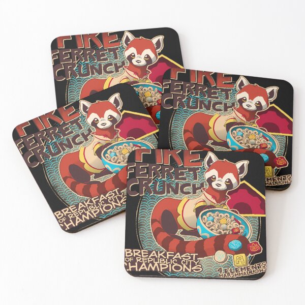 Item preview, Fire Ferret Crunch designed and sold by SHANNONANDEN.