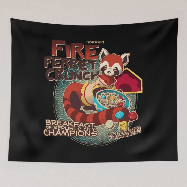 Item preview, Fire Ferret Crunch designed and sold by SHANNONANDEN.