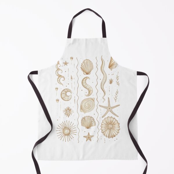 Item preview, Boho Nautical Beach Decor Seashell Illustration designed and sold by Naturalland.