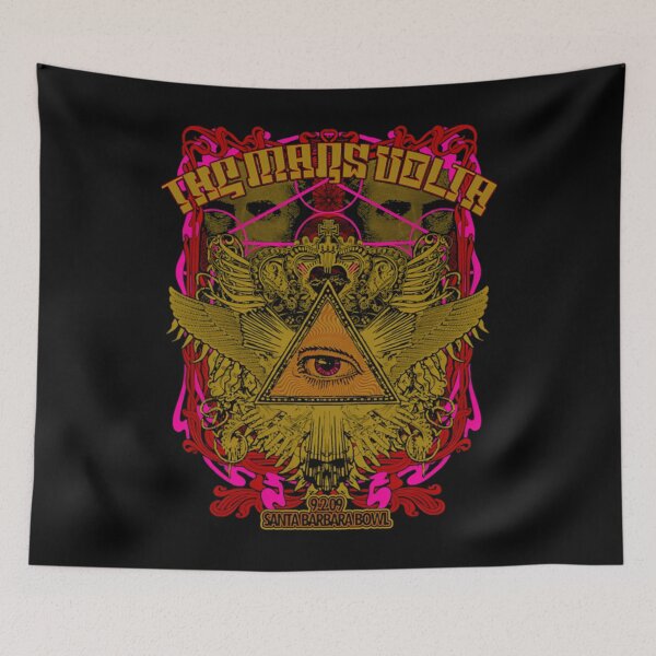 Item preview, Logo Vintage The Mars Volta Santa Barbara Bowl designed and sold by CarylonBeata.