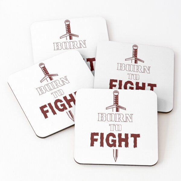Item preview, BORN TO FIGHT designed and sold by rithattdesigns.