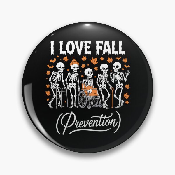 Item preview, Funny Skeleton I Love Fall Prevention Fall Physical Therapy designed and sold by brynatshop.