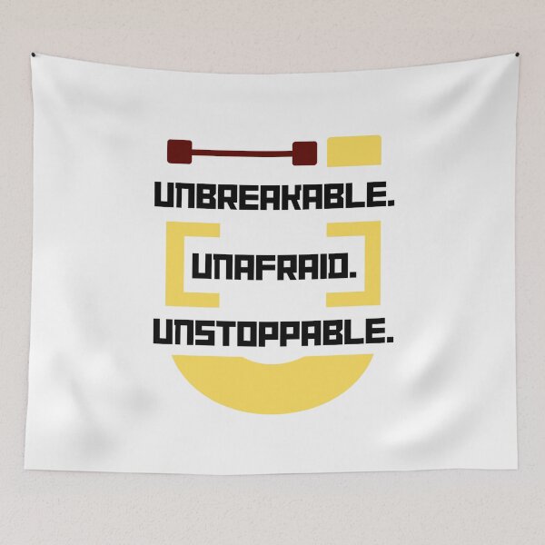 Item preview, Unbreakable. Unstoppable. Unafraid. designed and sold by rithattdesigns.