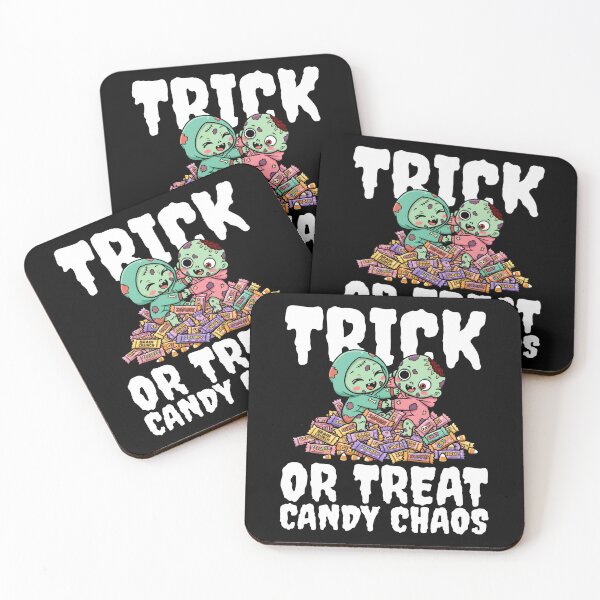 Item preview, TRICK OR TREAT CANDY CHAOS - ZOMBIE HALLOWEEN designed and sold by KEF Custom.