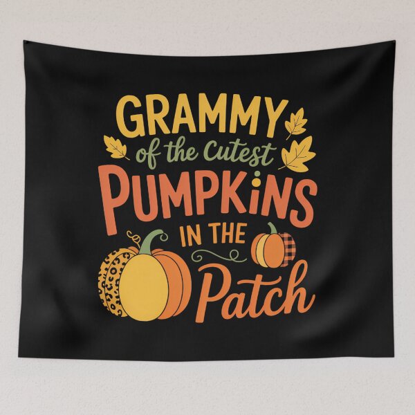Item preview, Grammy Of The Cutest Pumpkins In The Patch Fall Leopard designed and sold by brynatshop.