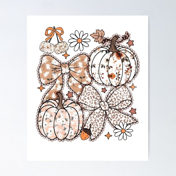 Item preview, Floral Pumpkin designed and sold by Dagmarporgnysdo.