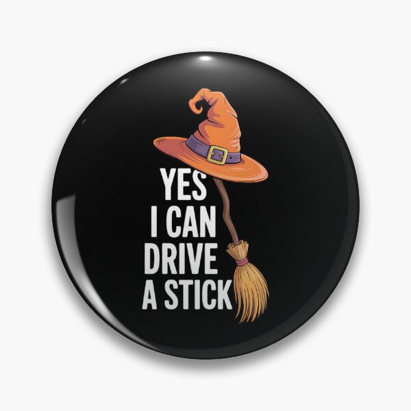 Item preview, Yes I Can Drive A Stick Funny Halloween Spooky Witch Mom designed and sold by brynatshop.