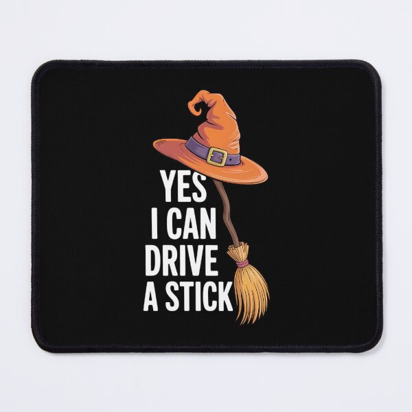 Item preview, Yes I Can Drive A Stick Funny Halloween Spooky Witch Mom designed and sold by brynatshop.