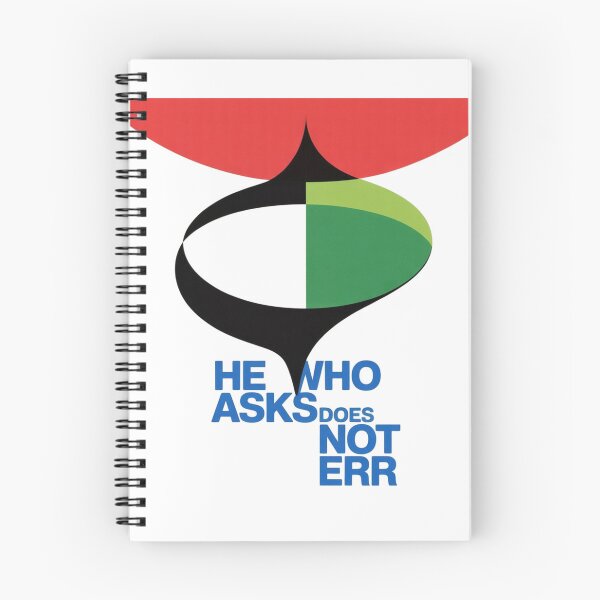 Item preview, He who asks does not err designed and sold by DZIERANA.
