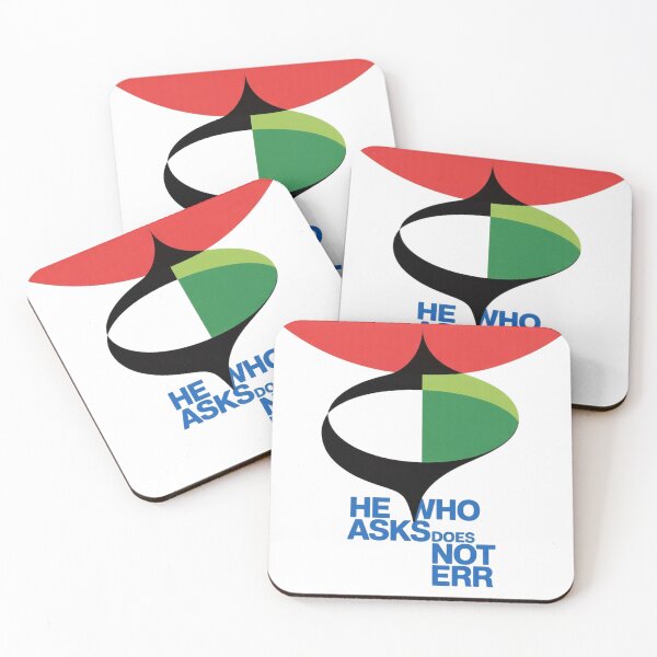 Item preview, He who asks does not err designed and sold by DZIERANA.
