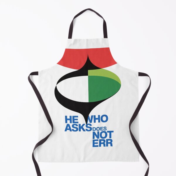 Item preview, He who asks does not err designed and sold by DZIERANA.