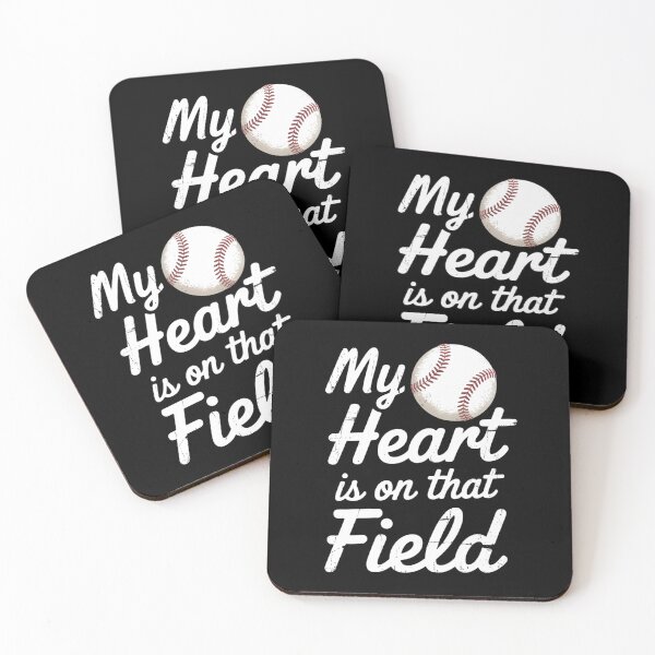 Item preview, My Heart is on That Field Baseball Softball designed and sold by brynatshop.