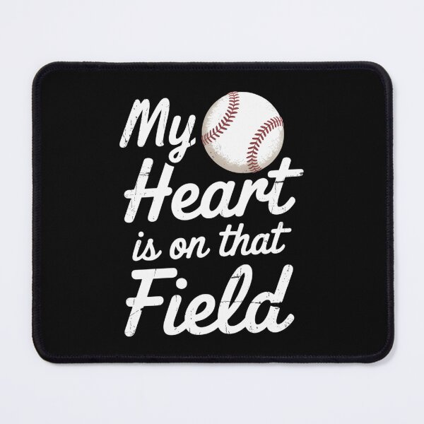 Item preview, My Heart is on That Field Baseball Softball designed and sold by brynatshop.