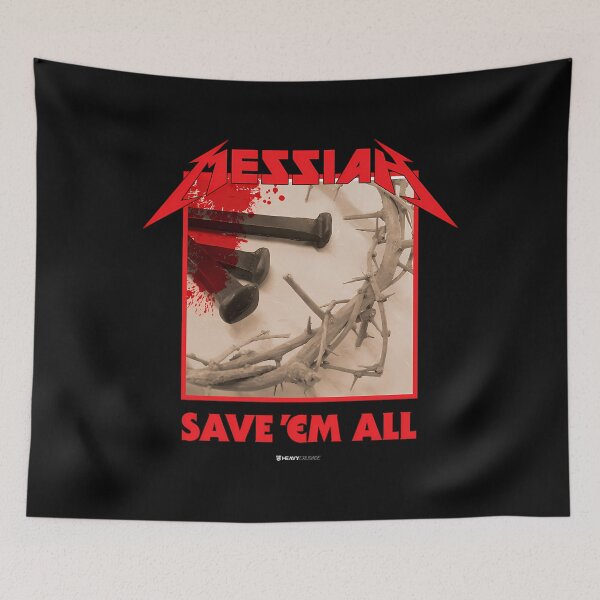 Item preview, Messiah Save 'Em All (Heavy Crusade) designed and sold by ThomaHornk.