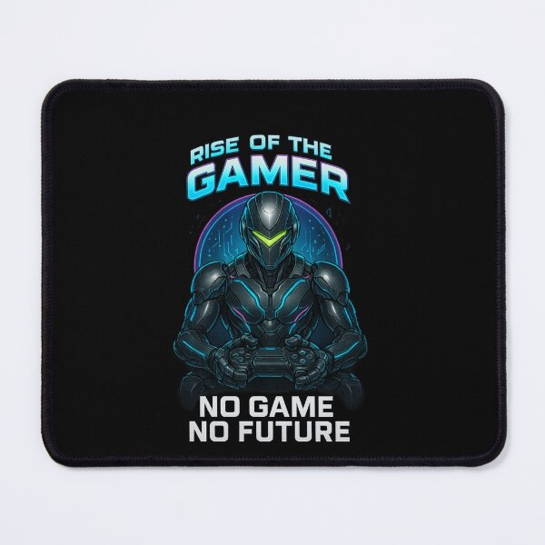 Item preview, Cyberpunk Gamer Robot | Futuristic Gaming Artwork | Rise of the Gamer Neon Design designed and sold by Designforyou86.