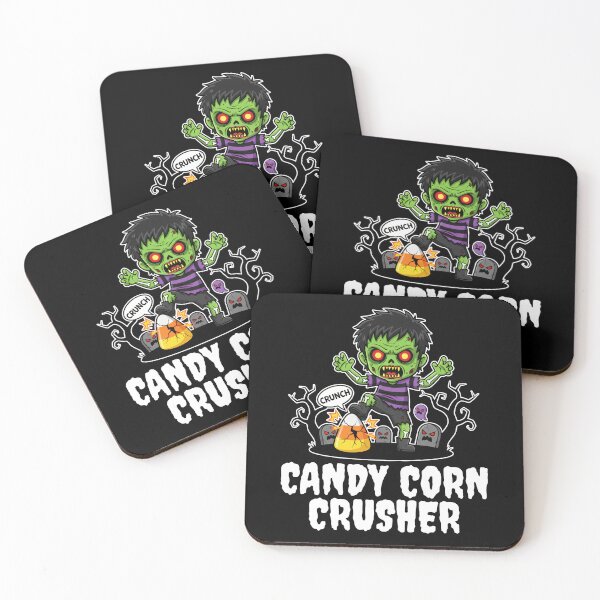 Item preview, CANDY CORN CRUSHER - ZOMBIE HALLOWEEN designed and sold by KEF Custom.