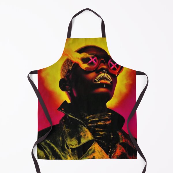 Item preview, AfroNova Graffiti Prophets — Afrofuturist neon saints glowing with cosmic graffiti energy, street art fused with divine power. designed and sold by Blackcanvas444.