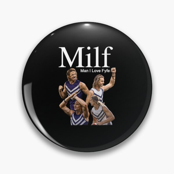 Item preview, Milf (Man I Love Fyfe) White designed and sold by ELY BERTRAND.