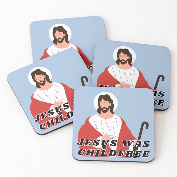 Item preview, Jesus Was Childfree | Antinatalist designed and sold by boldstuffshop.
