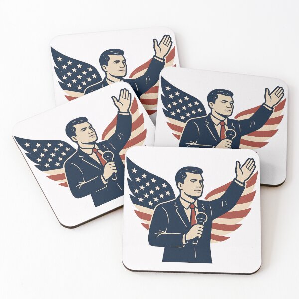 Item preview, Embrace Freedom – Patriotic Speaker Vector Design designed and sold by ravinduyas.