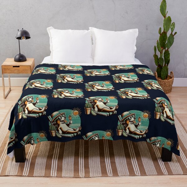 Item preview, Funny Dog Lazy Life Vibes Oversized(1) designed and sold by Sanchogrdes.
