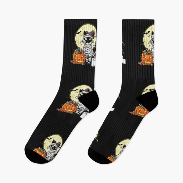 Item preview, Black Cat Mummy Men Women Kids Halloween Funny Black Cat  designed and sold by cawtoon.