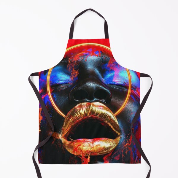 Item preview, AfroNova Graffiti Prophets — Afrofuturist neon saints glowing with cosmic graffiti energy, street art fused with divine power. designed and sold by Blackcanvas444.