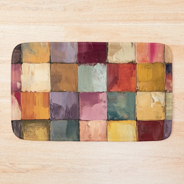 Item preview, 144 Colorful Patchwork of Rectangular Blocks designed and sold by nikoart001.