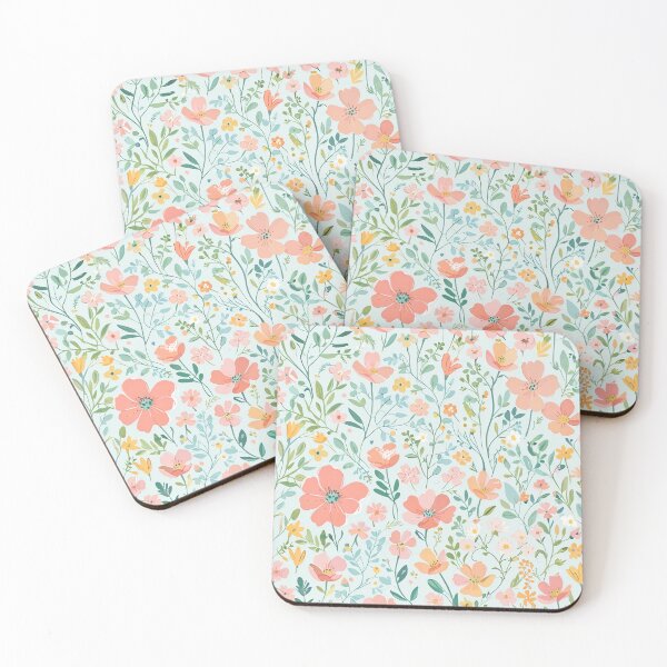 Item preview, Cute Floral Wall designed and sold by CoolPixels.