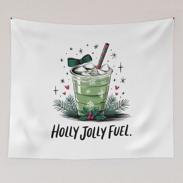 Item preview, Holly Jolly Fuel Coffee designed and sold by Dagmarporgnysdo.