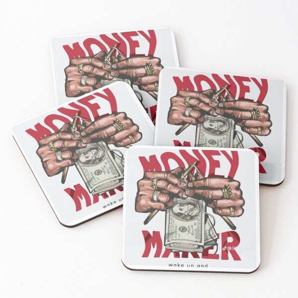 Item preview, ? Money Maker | Bold Motivational Typography Design designed and sold by Soukadany17.