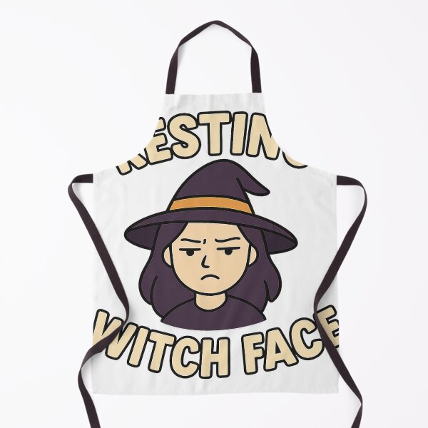 Item preview, Resting Witch Face – Funny Halloween Witch Design designed and sold by Herundros.