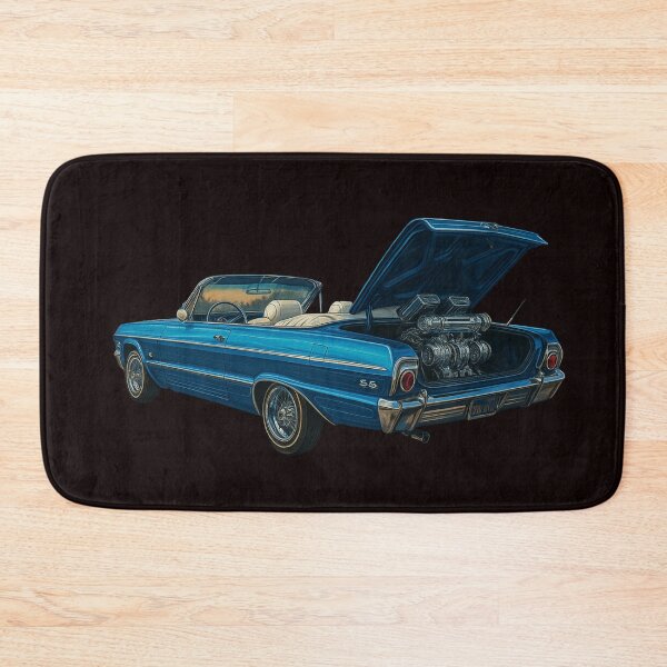 Item preview, Candy Blue 1964 Impala Lowrider designed and sold by Tatko Designs.
