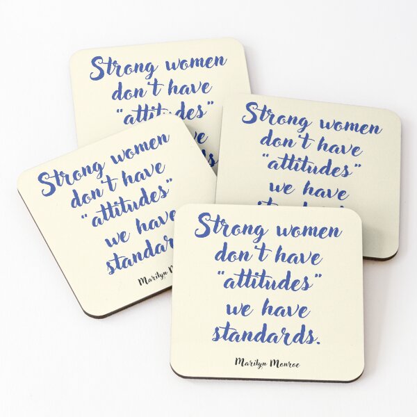 Item preview, Strong women . . . Marilyn Monroe Quotation designed and sold by CharlottePlaceArt.